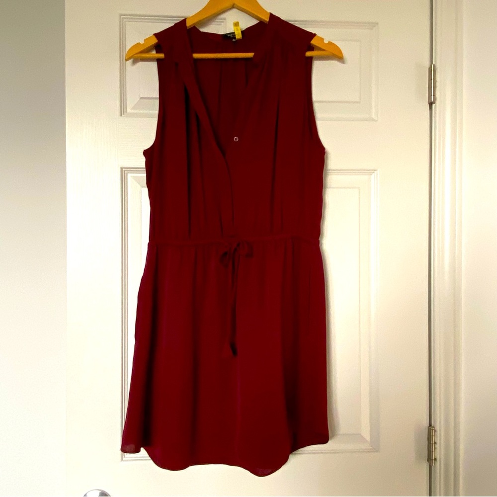 Babaton Dress in Burgundy